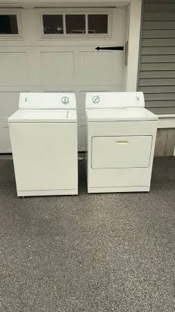 Heavy Duty Washer & Dryer Set