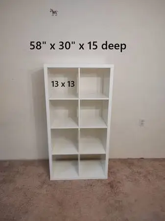 Cubby Shelf Unit like new