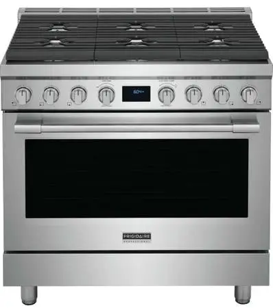 *Brand New* Frigidaire Professional 36” Dual Fuel Range – 6 Burners
