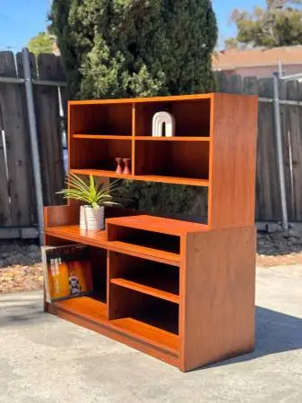 Danish Modern Mid Century Vintage Modular Wall Unit – Media Center