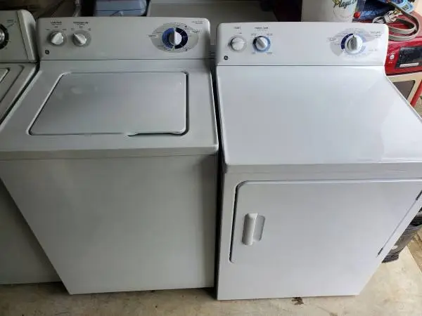 Ge Washer-Dryer Set Gas
