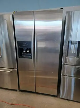 Kitchenaid Stainless steel refrigerator SIDE BY SIDE free delivery