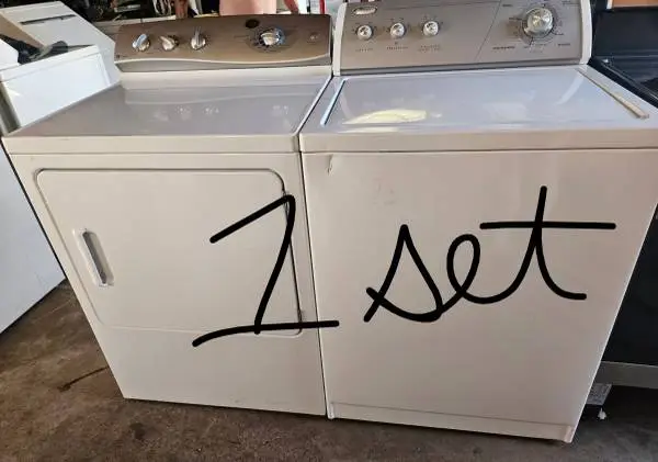 Washer and GAS Dryer sets