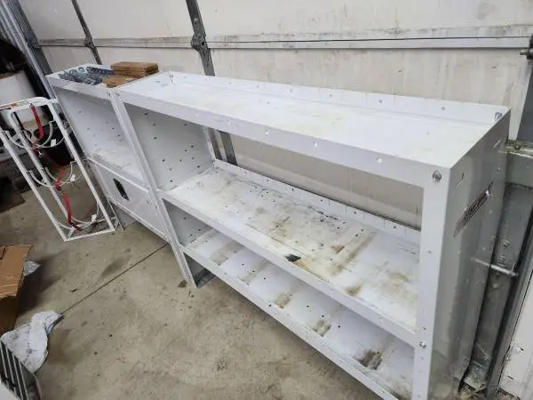 VAN INTERIOR RACKS - STORAGE