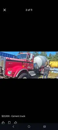 Cement truck