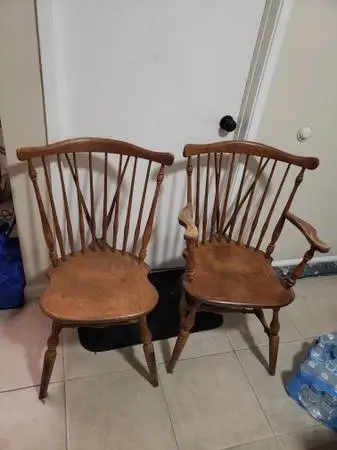 2 heavy duty chairs
