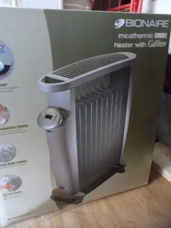 bionaire micathermic space  heater