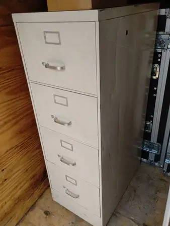 4 Drawer Legal Size File Cabinet