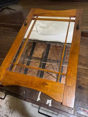 **Wooden Mirror