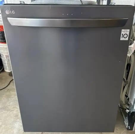 Black Stainless Steel LG Dishwasher 24” Width