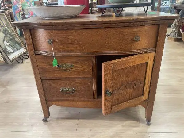 Vintage Wood Dresser