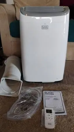 Black and Decker portable compact size air conditioner