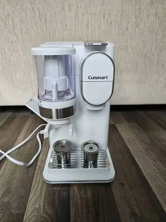 Cuisinart DGB-2W Grind and Brew Coffeemaker, Lightly Used, Single K-Cup Maker
