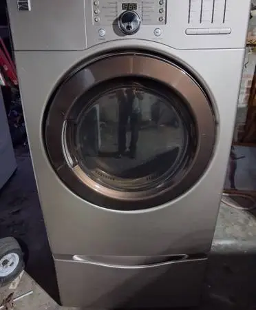 Kenmore Elite HE Electric Dryer with Pedestal/Storage drawer -