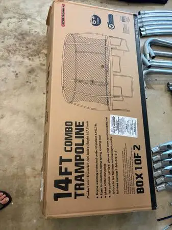 14 Trampoline parts