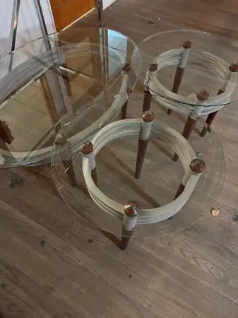 3 pc living rooom tables