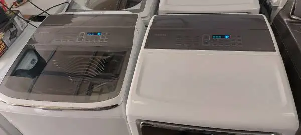 Samsung Top Load Washer And Gas Dryer