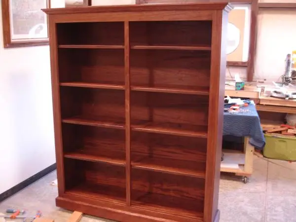 Bookcase solid hardwood