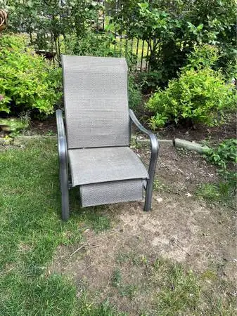 Patio lounge sling chair
