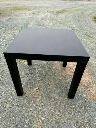 end table stand 20 x 20 x 17 1/2 high