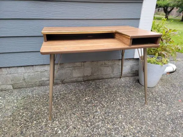 Mid century modern desk