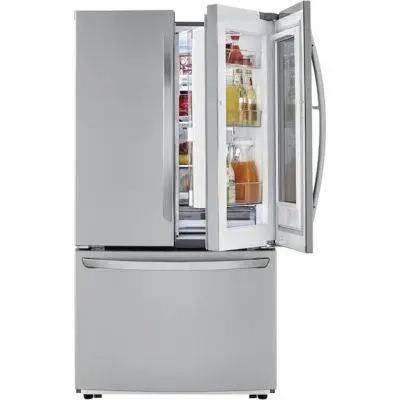 LG 36 Inch InstaView Print Proof French Door Refrigerator