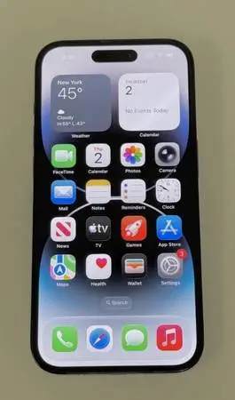 100% Unlock: APPLE iPHONE 14 PRO 128GB Black +Hard Case Protection