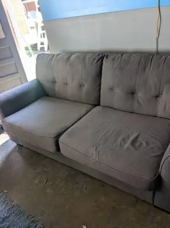 Couch and loveseat