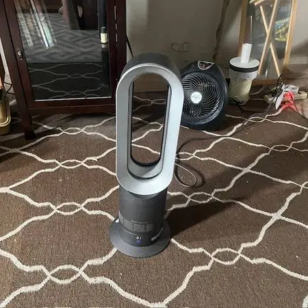 DYSON AM09; heat-air unit, works intermittent, mechanic special-