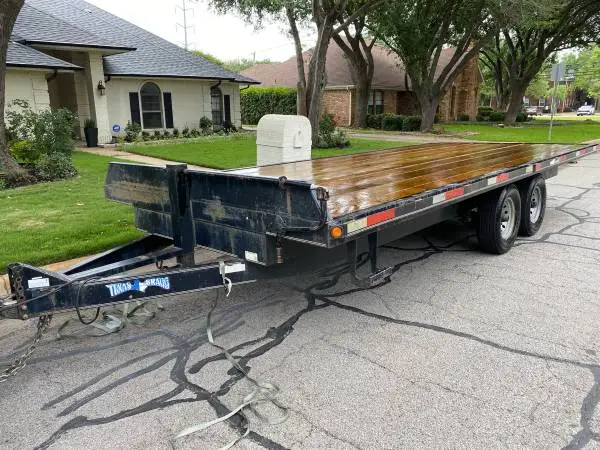 20ft long by 8ft wide Texas Bragg Trailer