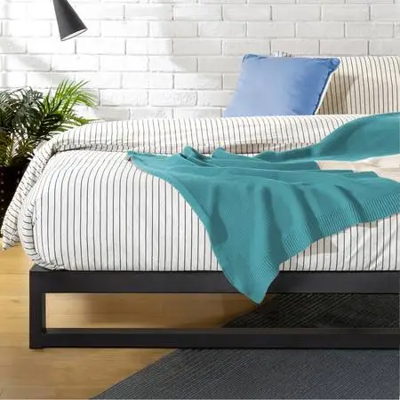 Queen Bed Frame, Box Spring, & Skirt