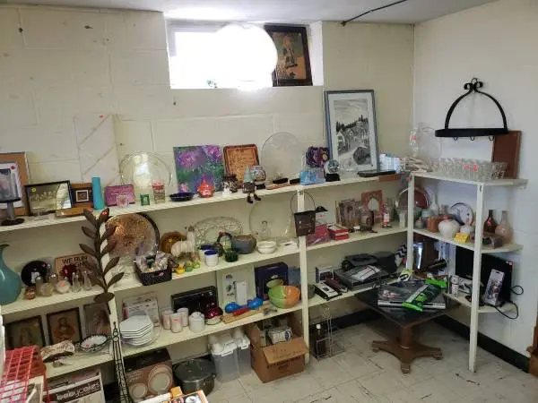 Church rummage sale - benefit for food pantries
