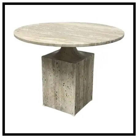 New Vincent Dupont-rougier For Christophe Delcourt Ouk Travertine Side