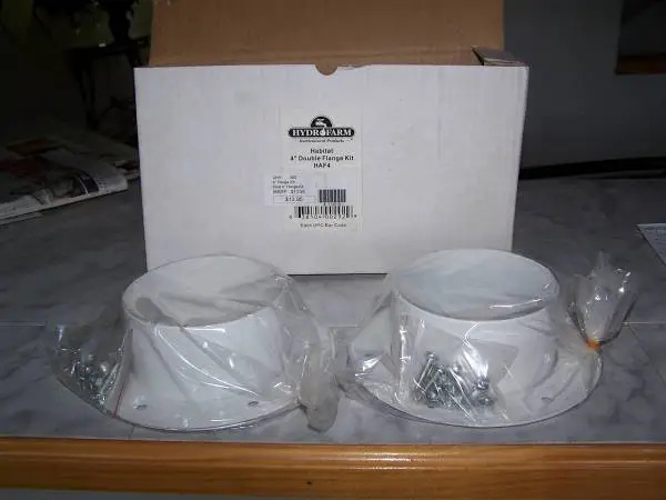 Habitat 4 double flange kit for can filter HAF (NEW)