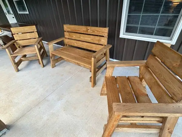 3 piece Outdoor Seating Group