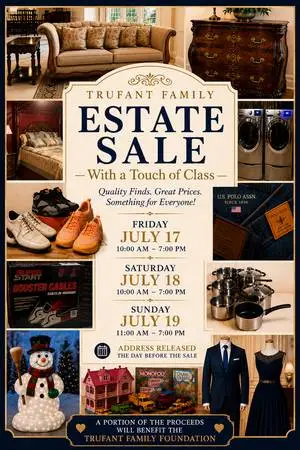 TRUFANT FAMILY ESTATE SALE