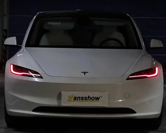 Tesla Model 3 Highland RGB Daytime Running Lights DRL Upgrade
