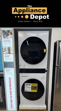 New LG Compact WashTower in Electric