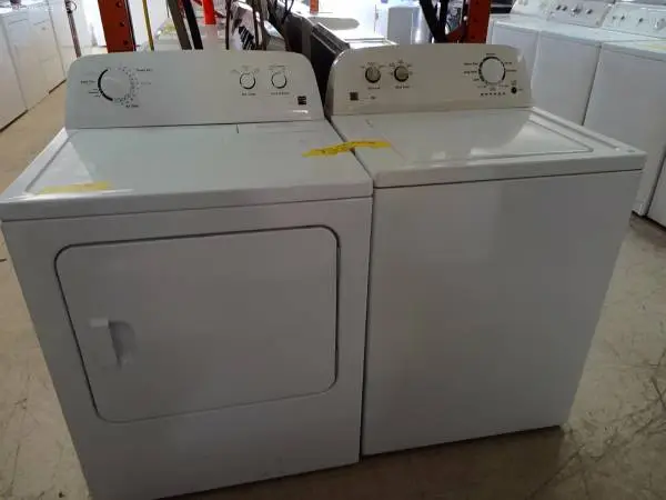 Washer and Dryer