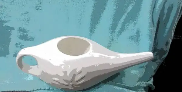 Neti Pot Ceramic Nasal Wash (New)