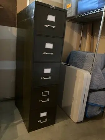 5-Drawer File Cabinet