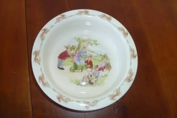 Royal Dalton English Fine Bone China Baby bowl and cup
