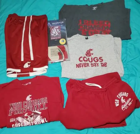 WSC Cougars clothes and flag
