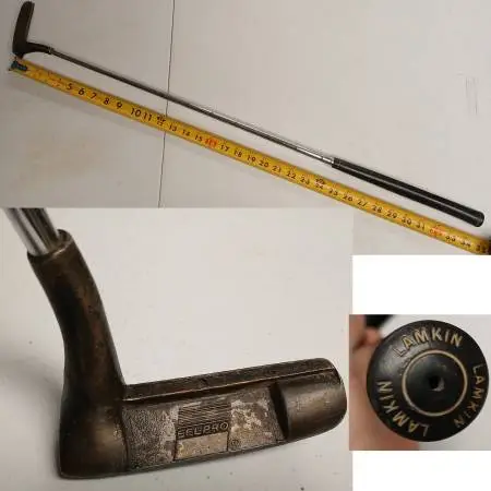 VINTAGE Golf Club Putter ADVERTISING / AWARD FelPro Automotive Gaskets