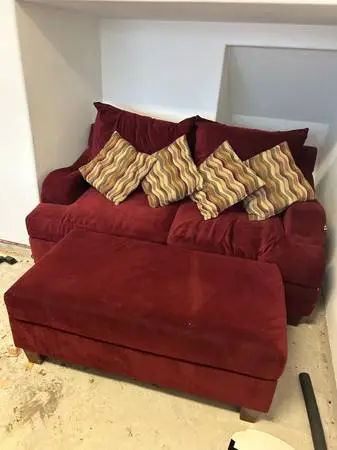 Couch, Love Seat & Ottoman