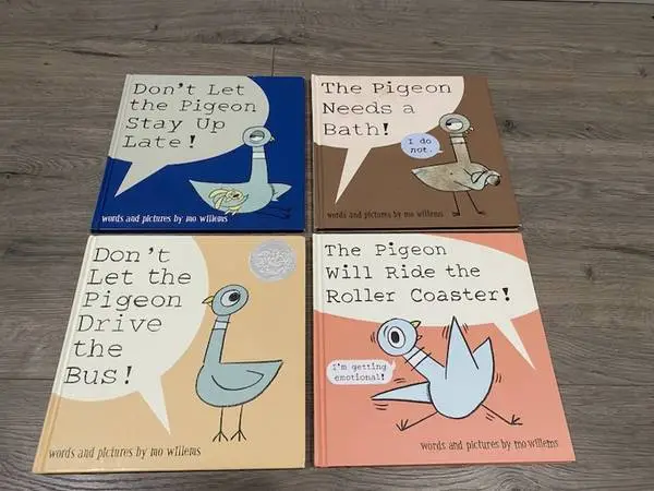 DONT LET THE PIGEON DRIVE THE BUS & NEEDS A BATH Mo Willems