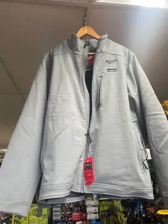 Mens Milwaukee M12 Gray Heated Jacket XL