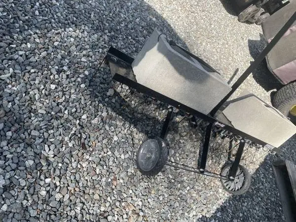 AgriFab Dethatcher lawn tractor Attachment