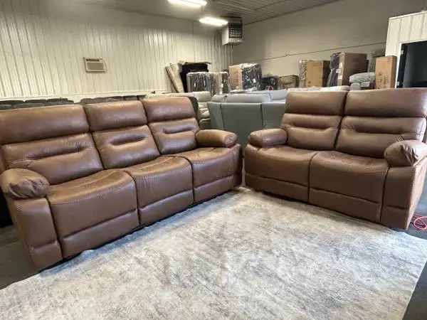 New Reclining Sofa & Loveseat