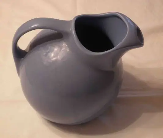Hall blue pitcher